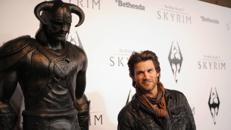 Illustration for article titled Hollywood's Skyrim Party. This Is It